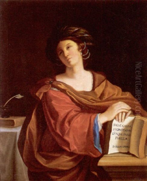 The Samian Sybil Oil Painting by  Guercino