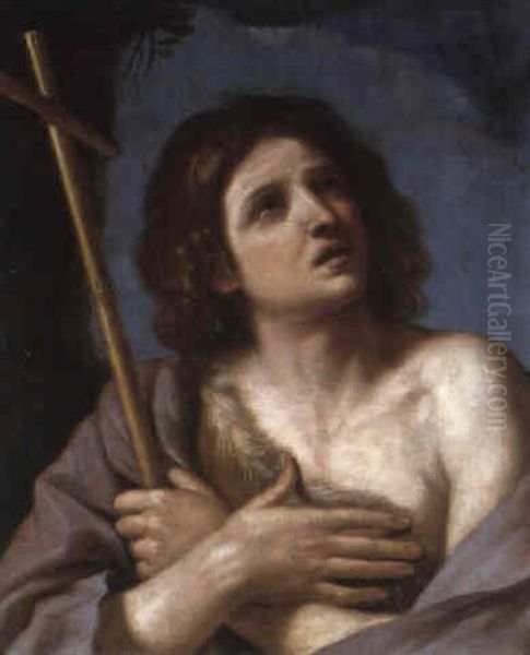 San Giovanni Battista Oil Painting by  Guercino