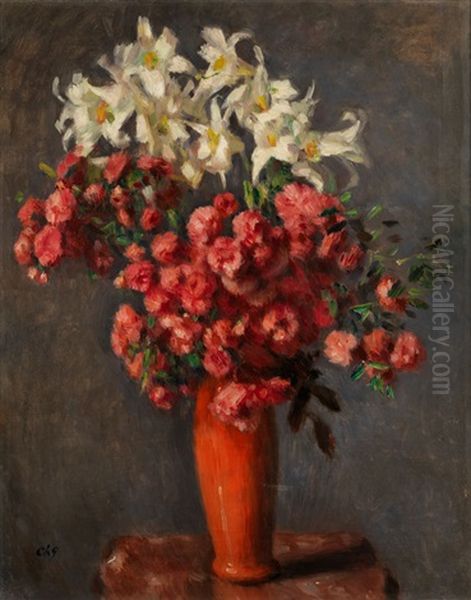 Blumenstilleben Oil Painting by Charles Francois Prosper Guerin