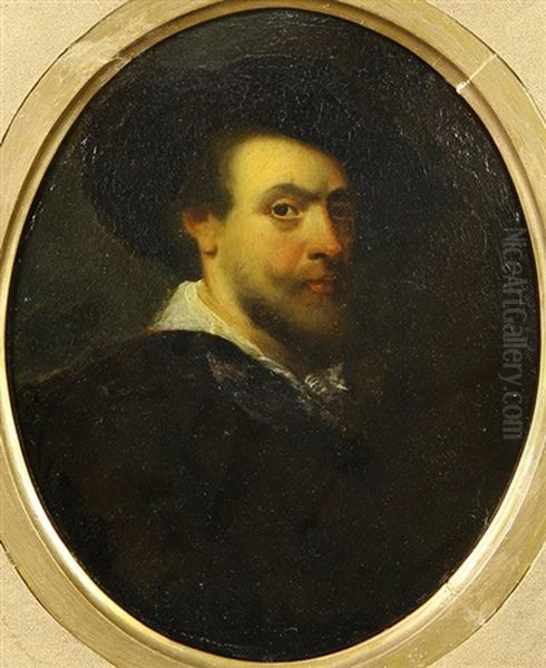 Portrait Of A Gentleman Oil Painting by Charlemagne-Oscar Guet