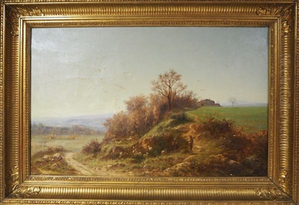 Paysage Regional Oil Painting by Laurent (Abbe) Guetal