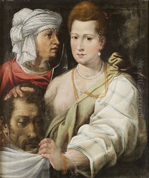 Judith Et Holopherne Oil Painting by Paolo Guidotti