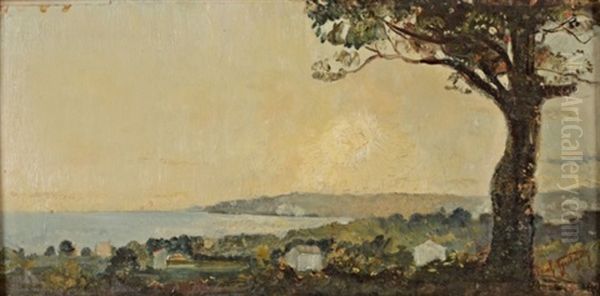 Paysage Oil Painting by Paul Camille Guigou