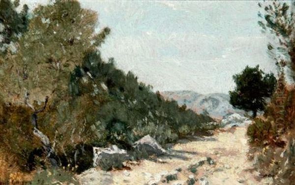 Le Chemin Oil Painting by Paul Camille Guigou