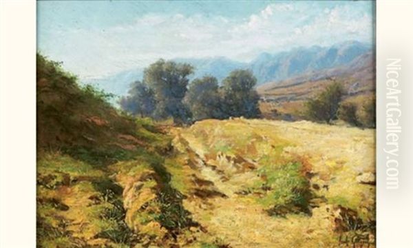 Paysage Oil Painting by Paul Camille Guigou