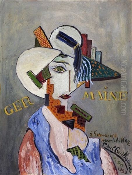 Germaine Oil Painting by Paul Guillaume