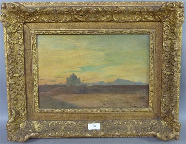 Paysage Orientaliste Oil Painting by Gustave Achille Guillaumet