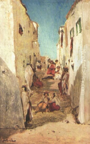 La Noce Arabe Oil Painting by Gustave Achille Guillaumet