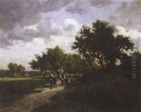 La Promenade by Ernest Guillemer