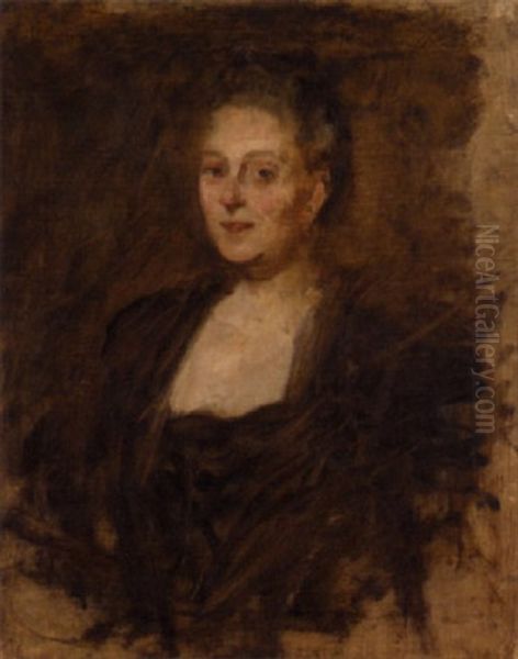 Portrait Of Stoddart Walker Oil Painting by James Guthrie