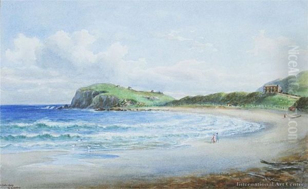 Titahi Bay Oil Painting by William George Baker