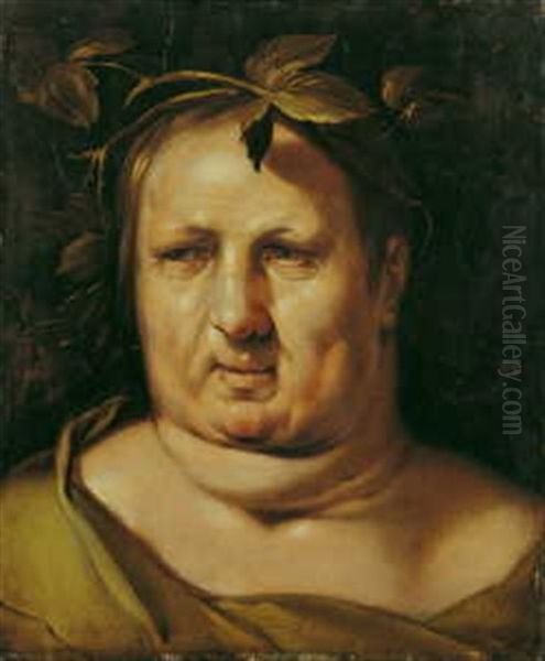 Bacchus Oil Painting by Cornelis Cornelisz Van Haarlem