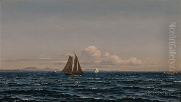 Off Agamenticus, Maine Oil Painting by William Frederick de Haas