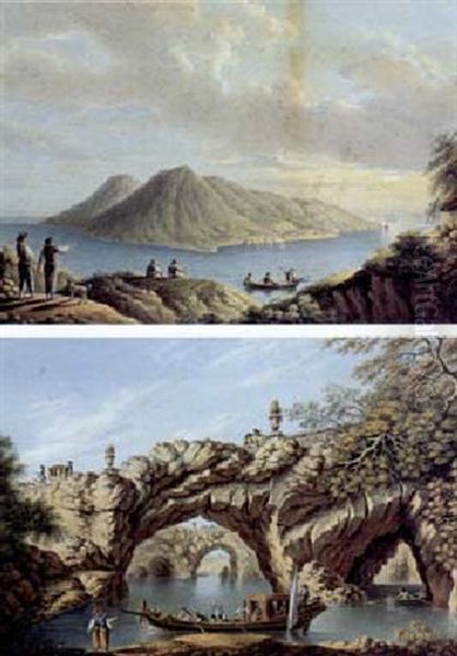 Paesaggio Marini Oil Painting by Jacob Philipp Hackert