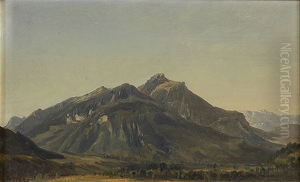 Paisaje De Savoya Oil Painting by Carlos de Haes