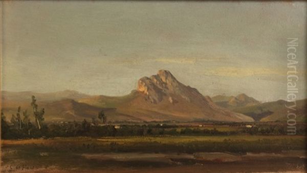 Murcia Oil Painting by Carlos de Haes