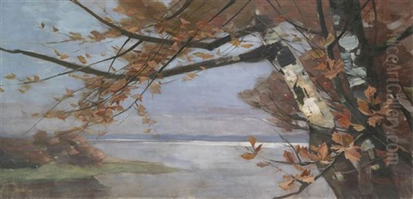 Herbst Iii Oil Painting by Karl Hagemeister