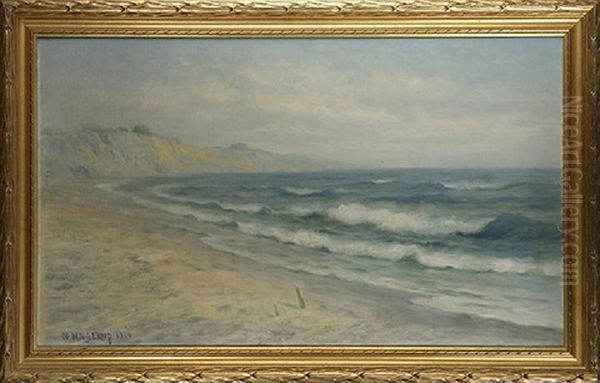 California Coast Oil Painting by Nels Hagerup