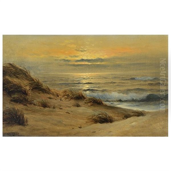 Crashing Surf Oil Painting by Nels Hagerup