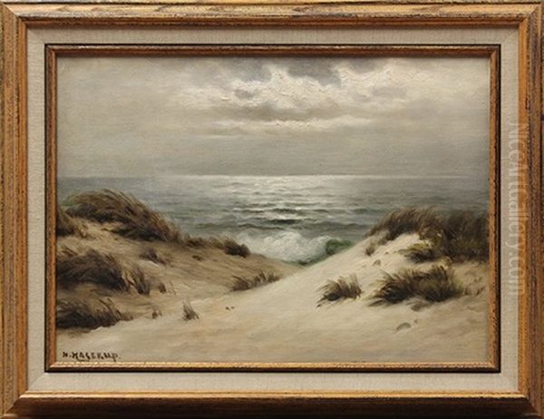 Ocean View Oil Painting by Nels Hagerup