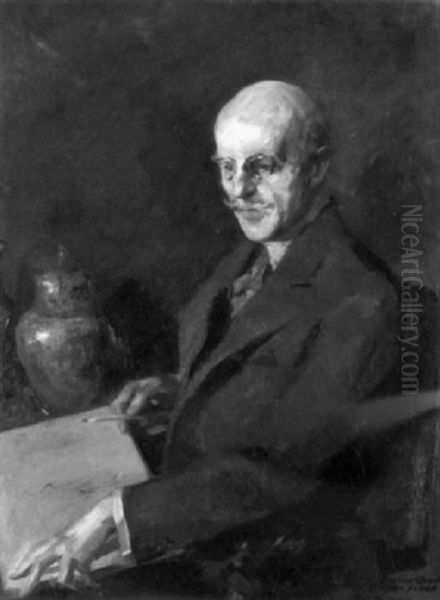 Portrait Of Gordon Grant by Ben Ali Haggin