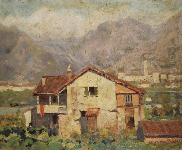 Paesaggio Oil Painting by Angelo Balbi