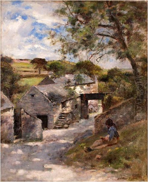 The Road To The Mill Oil Painting by Joshua Anderson Hague