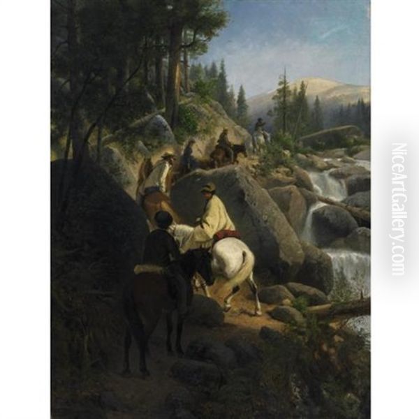 The Trip To Glacier Point (the Excursion Party) by William Hahn