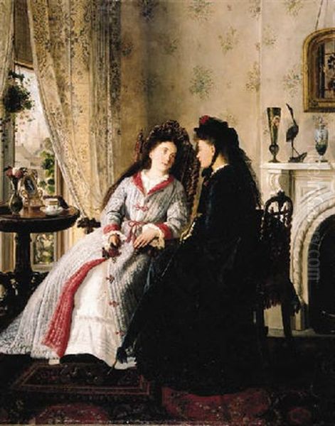 The Convalescent Oil Painting by William Hahn