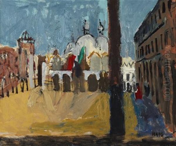 St. Marks, Venice Oil Painting by Earl Haig