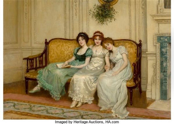 Temptresses Oil Painting by Charles Haigh-Wood