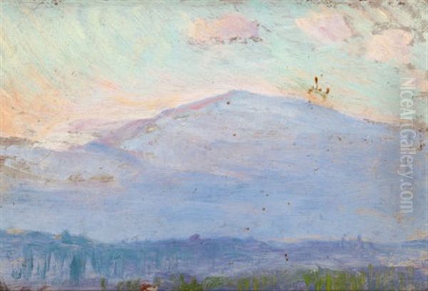 Mt. Monadnock Oil Painting by Ellen Day Hale