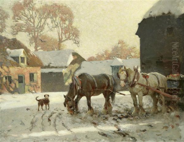 One Winter's Morn by Frederick Hall