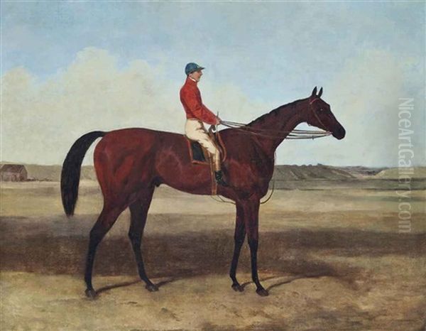 The Pretender, With John Osborne Up Oil Painting by Harry Hall