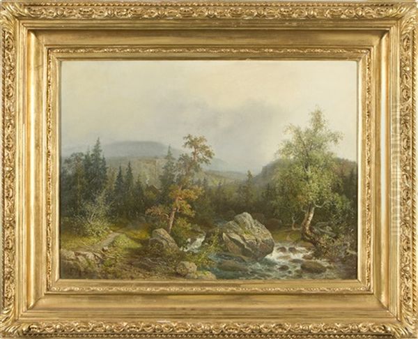 Untitled Oil Painting by Carl (Charles Edward) Hallberg