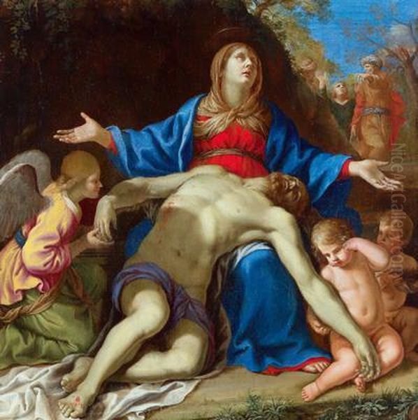 Pieta Oil Painting by Pietro Paolo Baldini