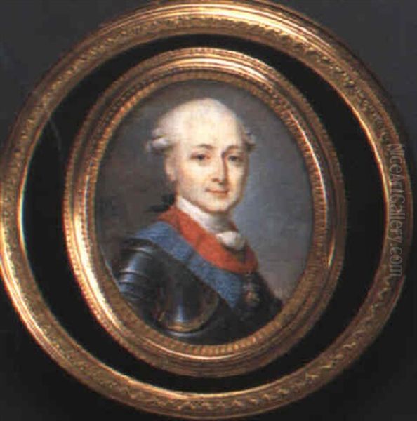 A Gentleman (louis Joseph, Prince Of Conde?) Oil Painting by Noel Halle