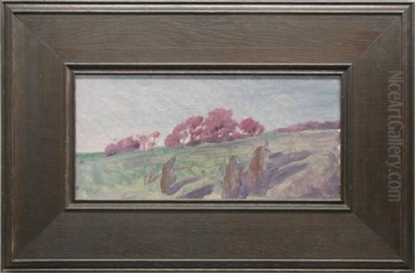 Jefferson Highlands Oil Painting by George Hawley Hallowell