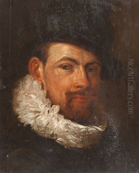 Portrait Of A Young Nobleman Oil Painting by Frans Hals