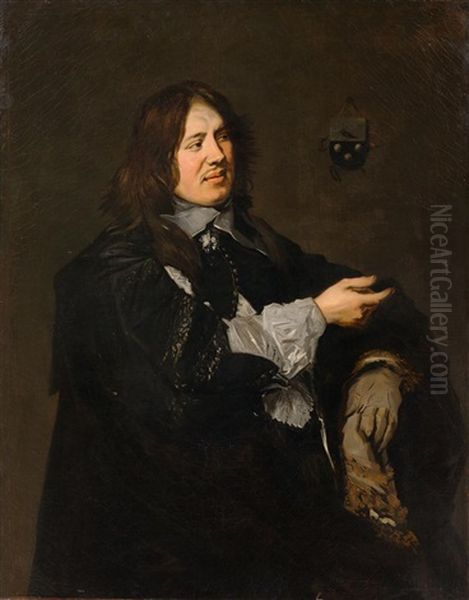 Bildnis Des Stephanus Geraerdts Oil Painting by Frans Hals