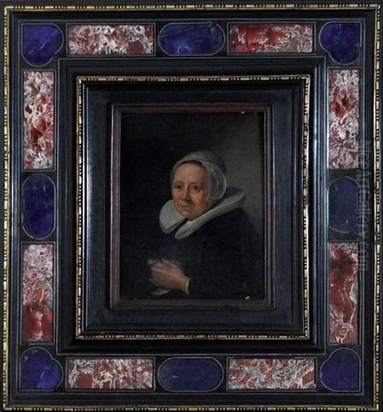 Portrait Presume De Maria Van Teylingen Oil Painting by Frans Hals