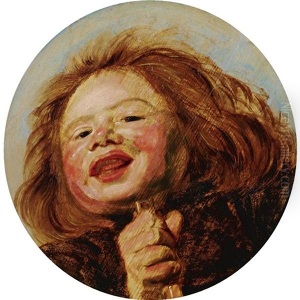 Laughing Boy Oil Painting by Frans Hals