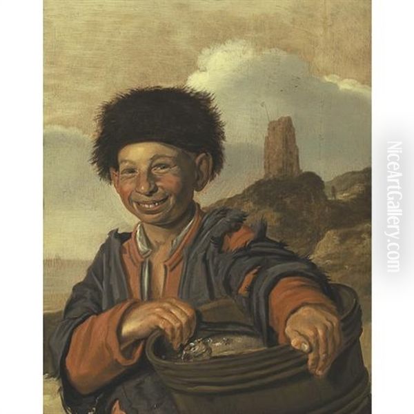 Young Fisherboy Oil Painting by Frans Hals