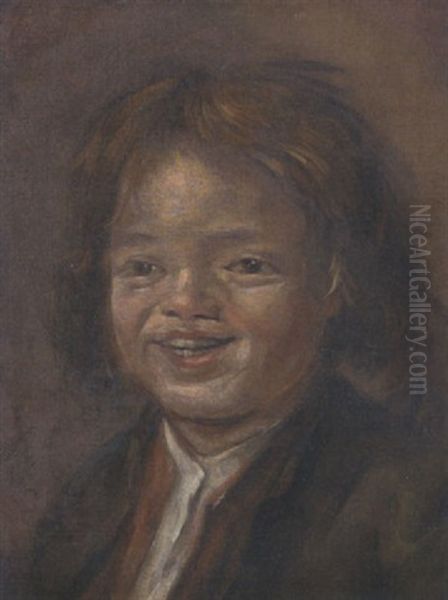 Lachender Knabe Oil Painting by Frans Hals