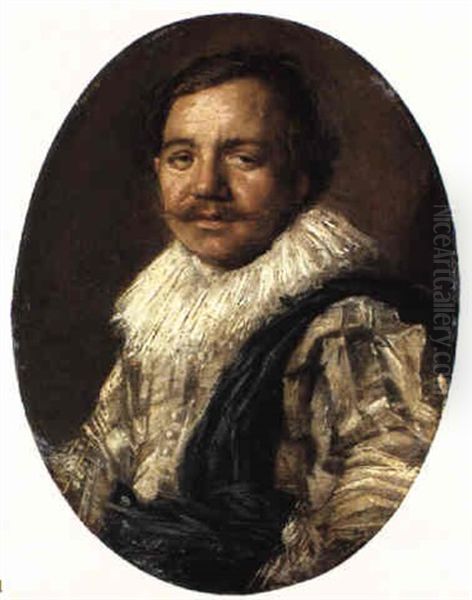 Portrait Of An Officer Oil Painting by Frans Hals