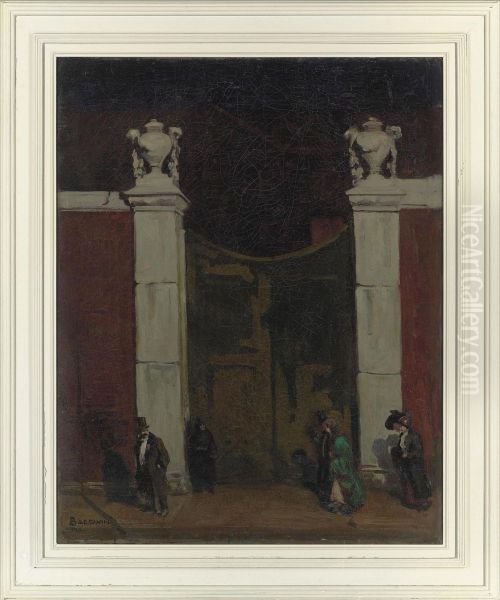 The Gates Of Devonshire House Oil Painting by Brake Baldwin