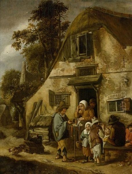 Der Marktkramer Oil Painting by Nicolaes Hals