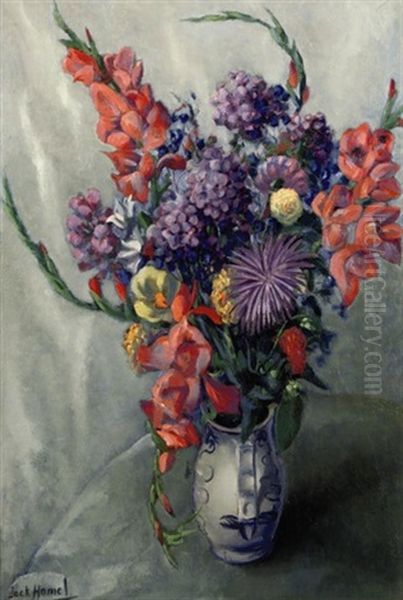 Flowers by Jacobus Gerardus Hamel