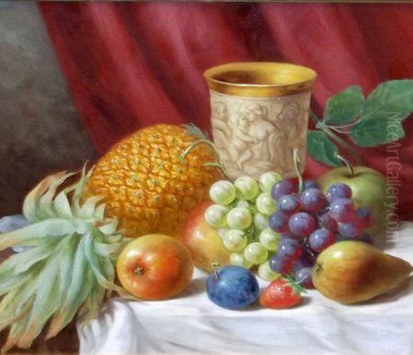 Still Life Study Oil Painting by Charles Thomas Bale