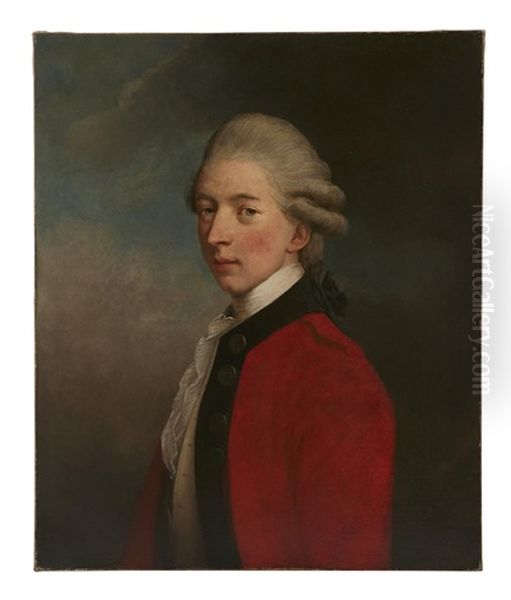 Portrait Of Thomas Everard Oil Painting by Hugh Douglas Hamilton